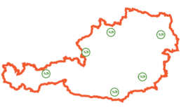 GoFoxBox liefert die mietbaren Umzugsboxen gratis nach Wien, Graz, Salzburg, Linz, Klagenfurt und Innsbruck. Für die Lieferung außerhalb der nächstgelegenen Städte werden Lieferkosten von € 2,20 pro km verrechnet